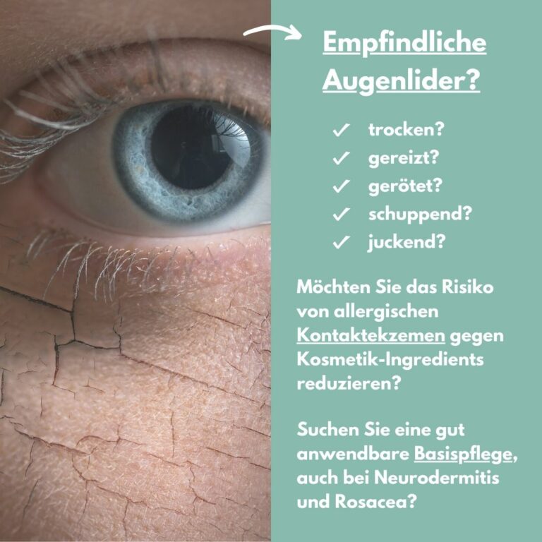 Augenlidcreme benevi neutral Trockene Augenlider
