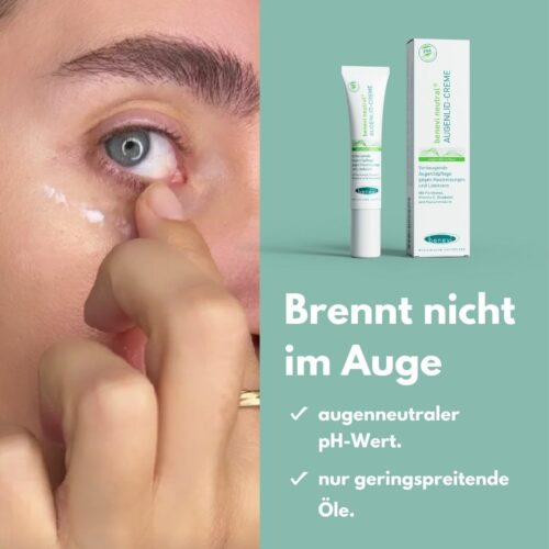 Augenlidcreme benevi neutral Trockene Augenlider